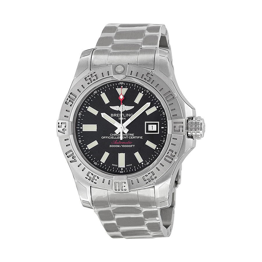 Breitling Avenger II Seawolf Black Dial Men's Watch A1733110-BC30SS