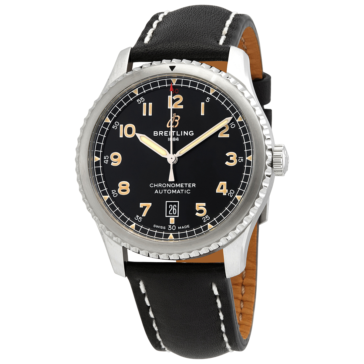 Breitling Aviator 8 Automatic Chronometer Black Dial Men's Watch A17315101B1X1
