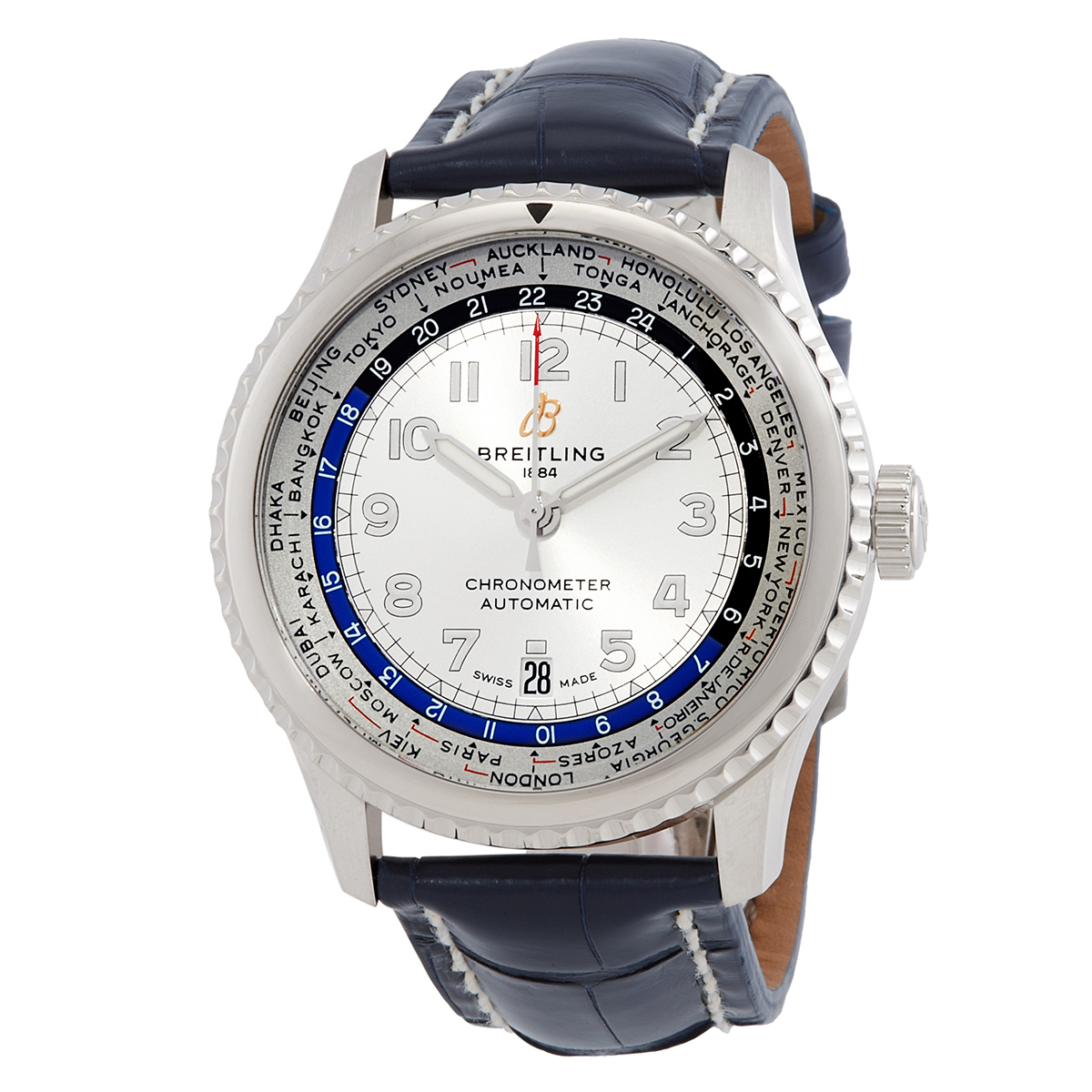 Breitling Aviator 8 - Navitimer 8 Automatic Chronometer Silver Dial Men's Watch AB3521U01G1P4