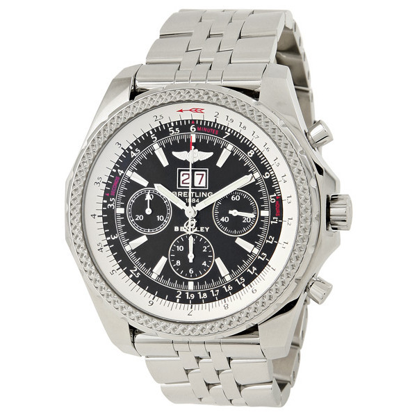 Breitling Bentley 6.75 Royal Ebony Dial Men's Watch A4436212-B728SS