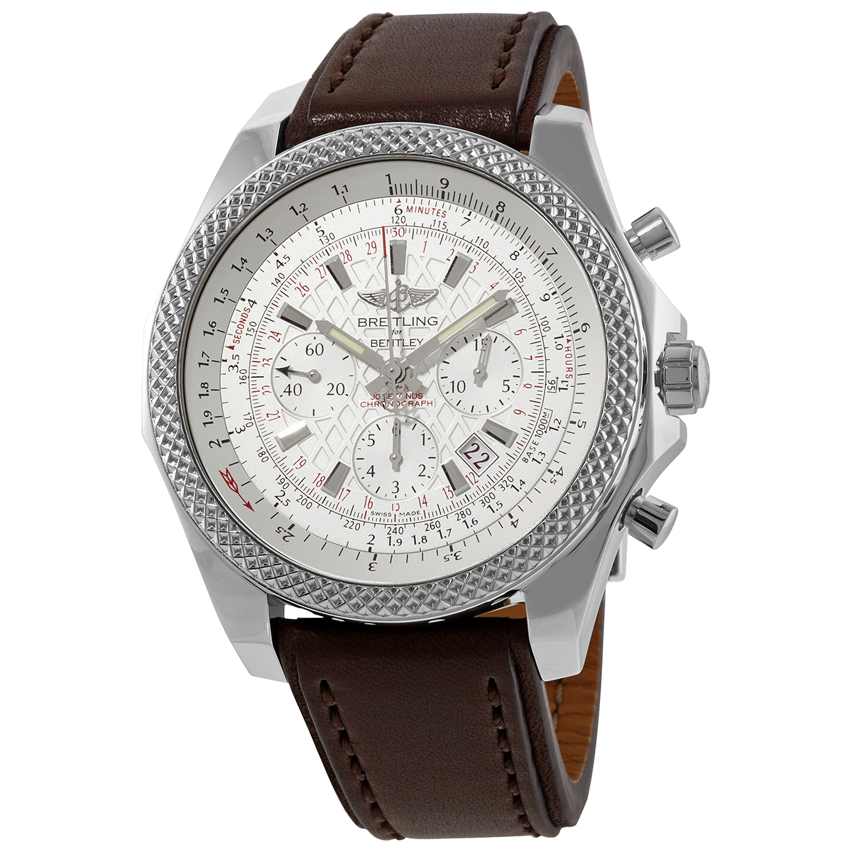 Breitling Bentley B06 Chronograph Automatic Silver Dial Men's Watch AB061112-G802-479X