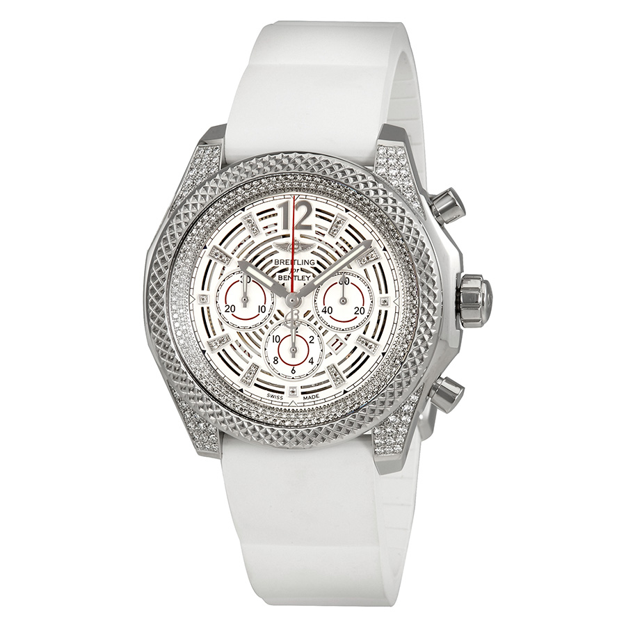 Breitling Bentley Barnato Silver Automatic Unisex Watch A41390AP-G788WHRD