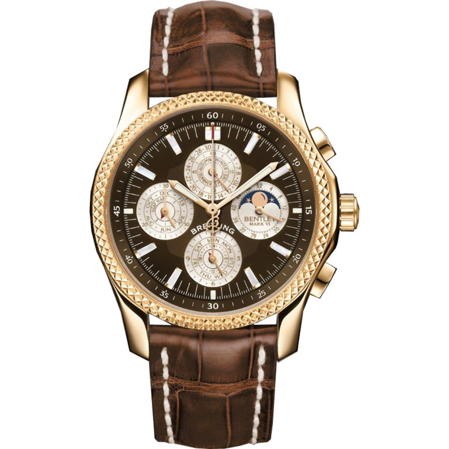 Breitling Bentley Mark VI Brown Dial Chronograph Men's Watch H2936312-Q539BRCT