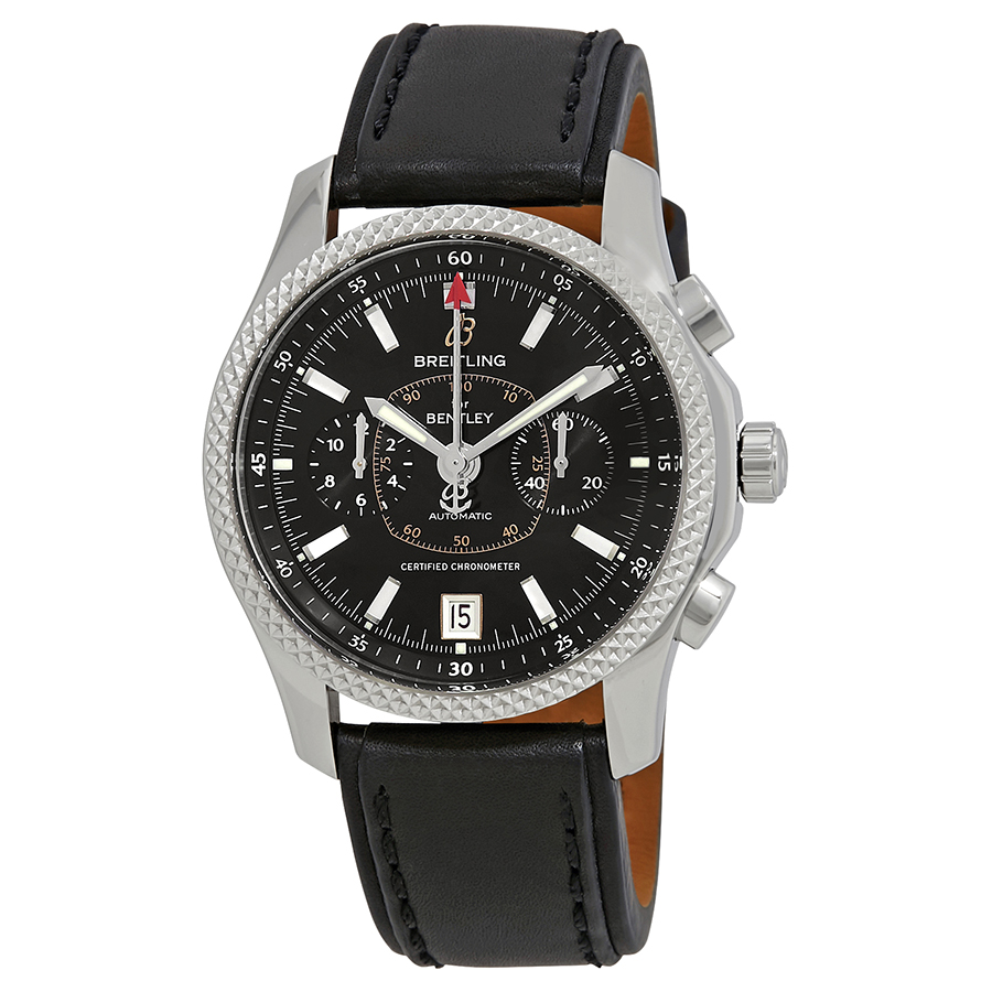 Breitling Bentley Mark VI Chronograph Black Dial Men's Watch P2636212/B976BKLT