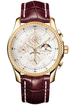 Breitling Bentley Mark VI Silver Dial Automatic Men's Chronograph Watch H2936312-G628BRCT