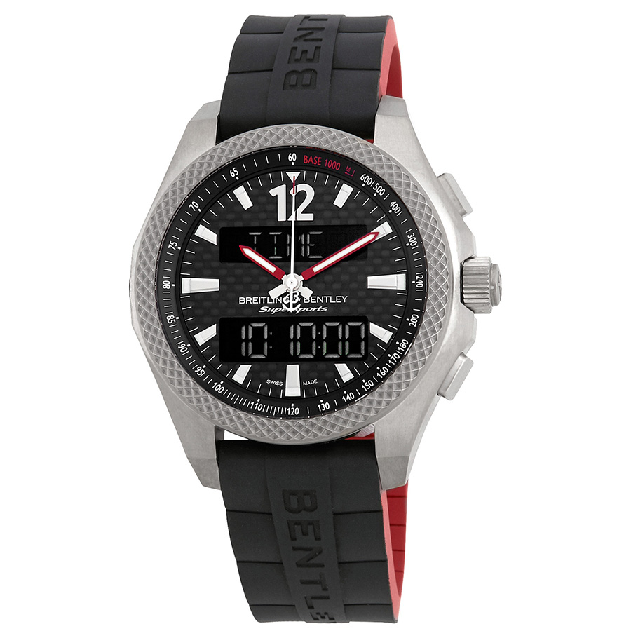 Breitling Bentley Supersports B55 Limited Edition Carbon Dial Perpetual Men's Watch EB552022-BF47-285S