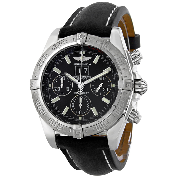 Breitling Blackbird Black Dial Automatic Men's Watch J4435911-B835BKLT