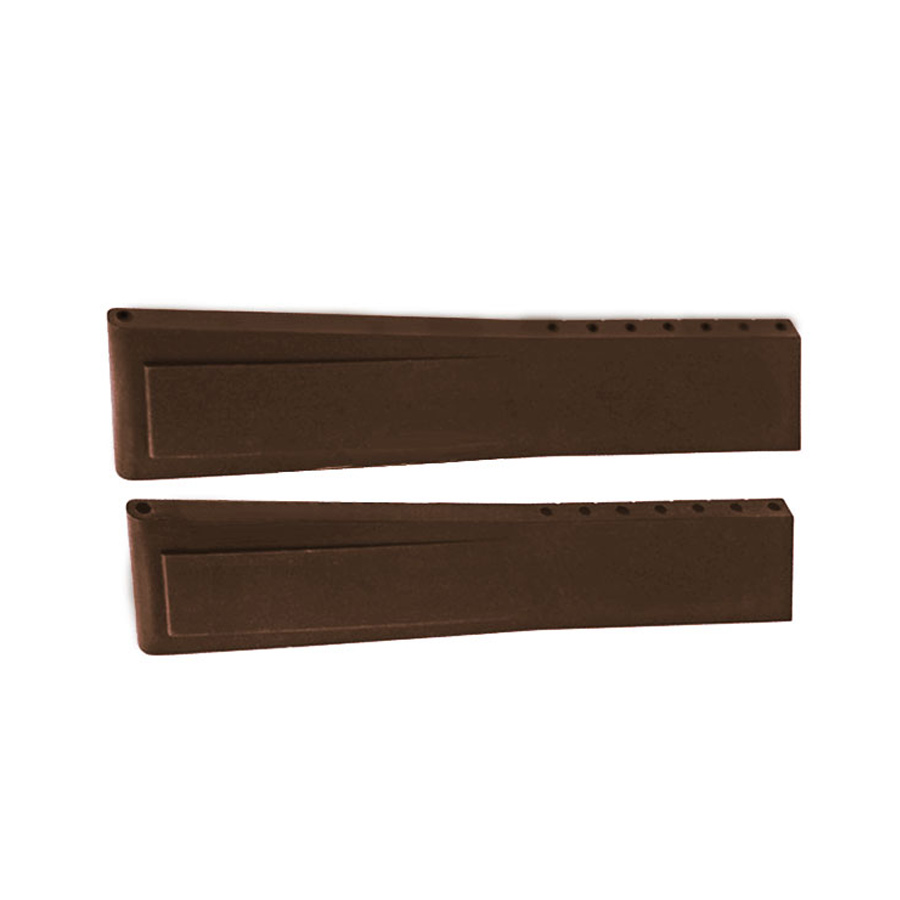 Breitling Brown Rubber Strap 24-20mm BRNDP