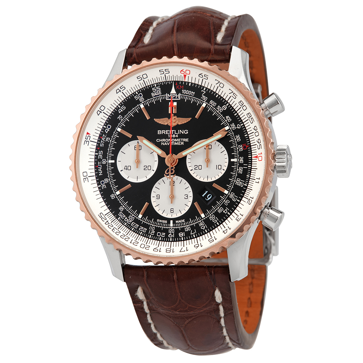 Breitling Chronograph Automatic Black Dial Men's Watch UB0127211B2P2