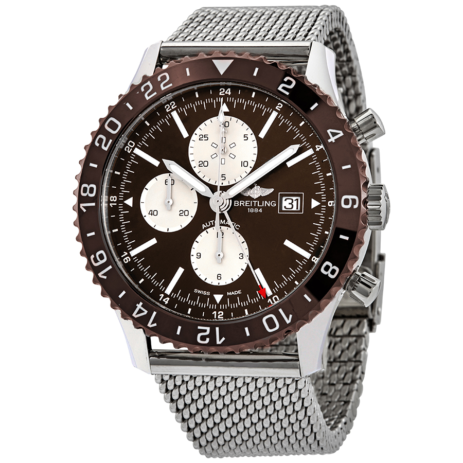 Breitling Chronoliner Automatic Bronze Dial Men's Watch Y2431033/Q621/152A
