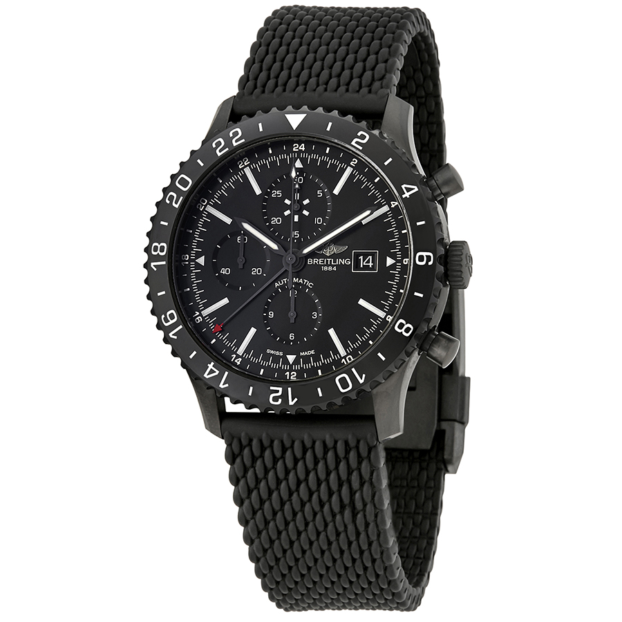 Breitling Chronoliner Black Dial Automatic Men's Watch M2431013-BF02BKRD