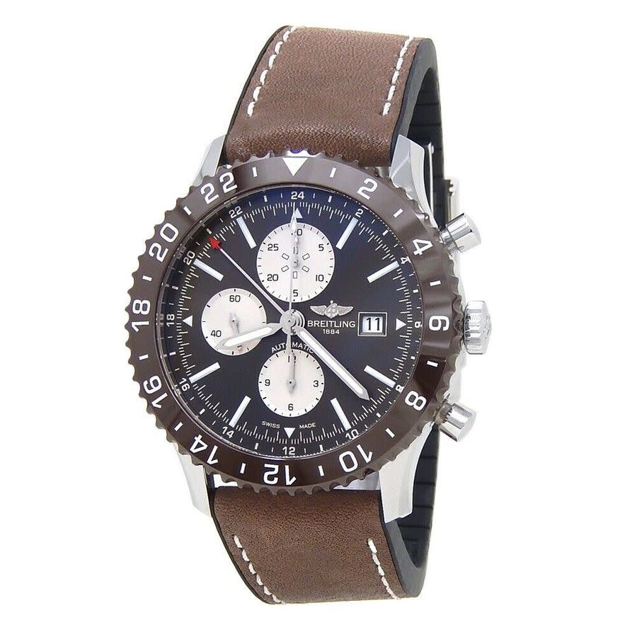 Breitling Chronoliner Chronograph Automatic Chronometer Brown Dial Men's Watch Y2431033/Q621