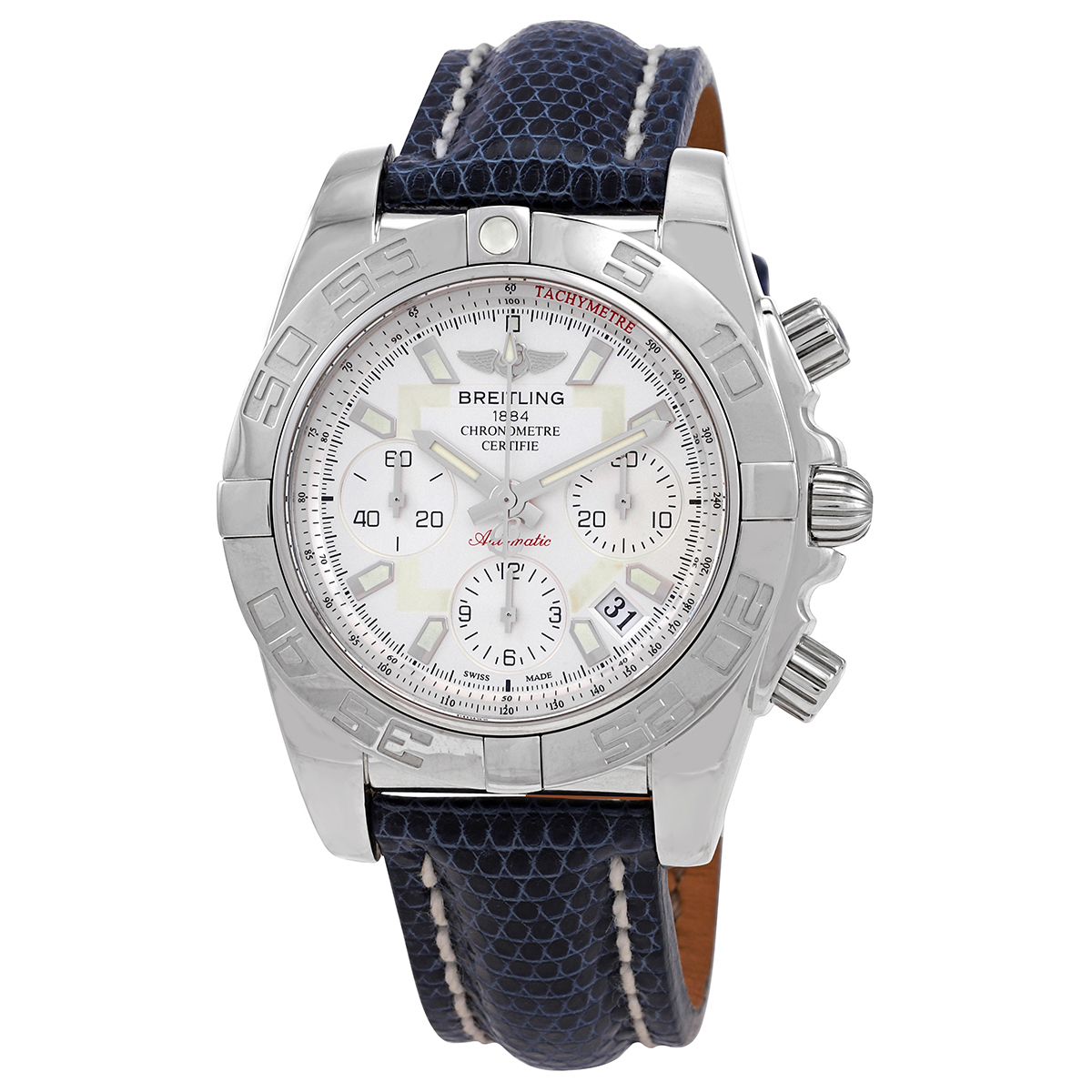 Breitling Chronomat 41 Chronograph Automatic White Dial Men's Watch AB014012/G711.143Z.A18BA.1