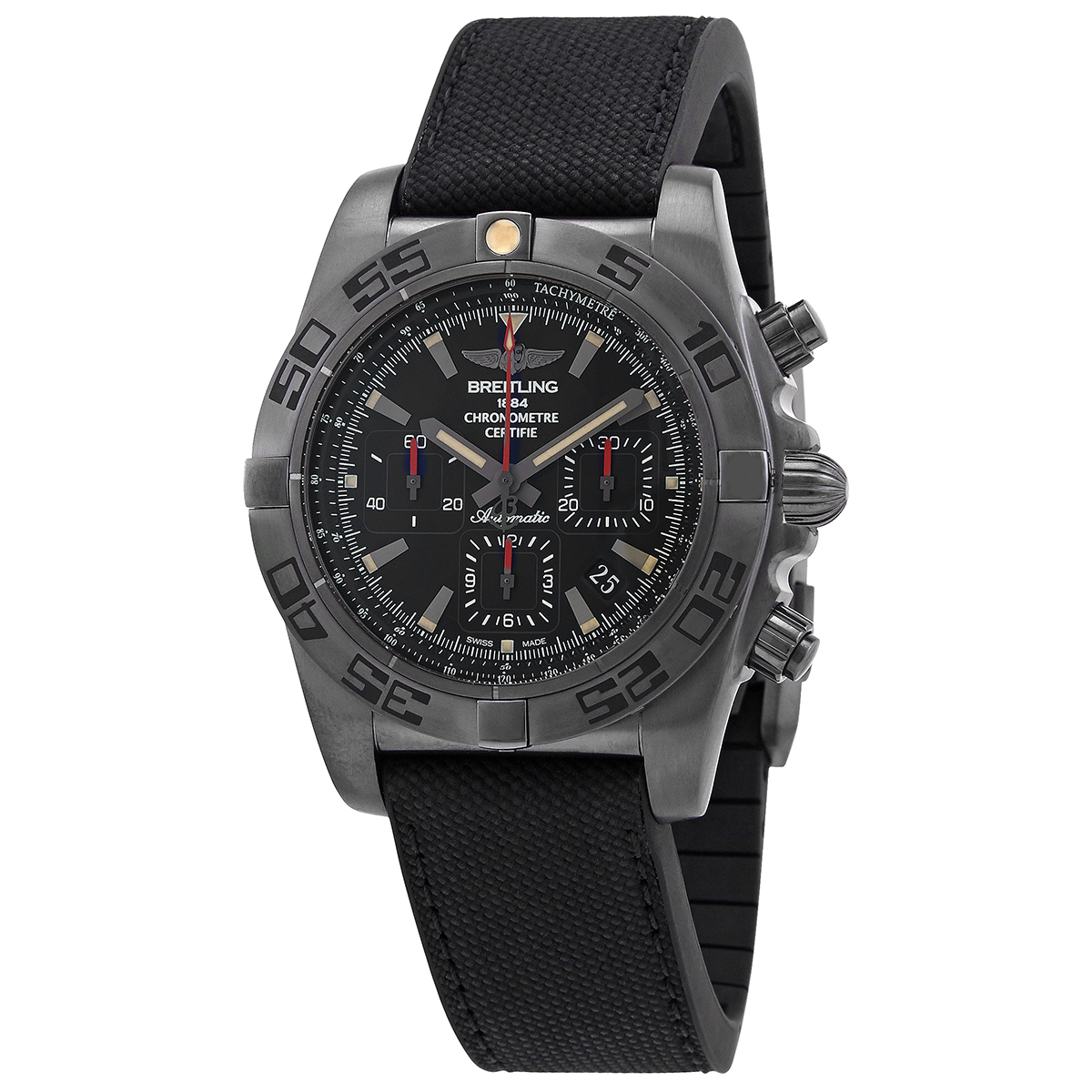 Breitling Chronomat 44 Black Dial Men's Watch MB0111C3-BE35-109W-M20BASA.1