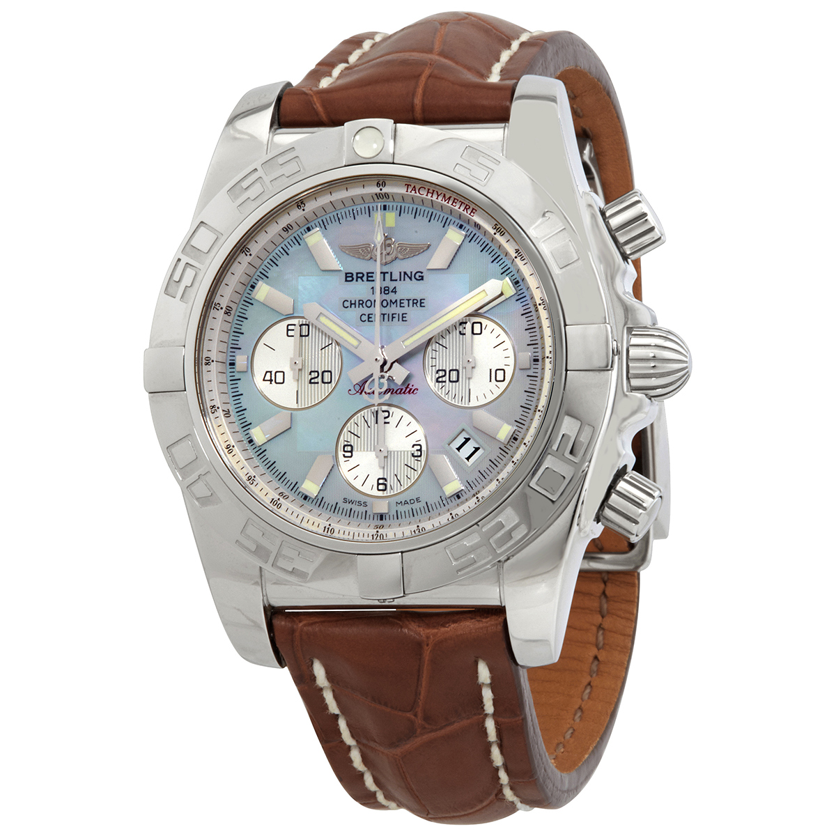 Breitling Chronomat 44 Chronograph Automatic Chronometer Men's Watch AB011012-G685BRCD
