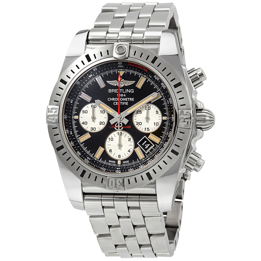 Breitling Chronomat 44 Chronograph Automatic Chronometer Men's Watch AB01154G-BD13SS
