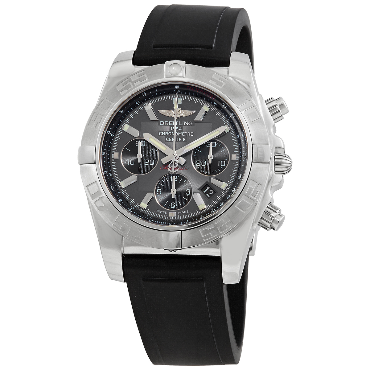 Chronomat 44 Chronograph Automatic Grey Dial Men's Watch