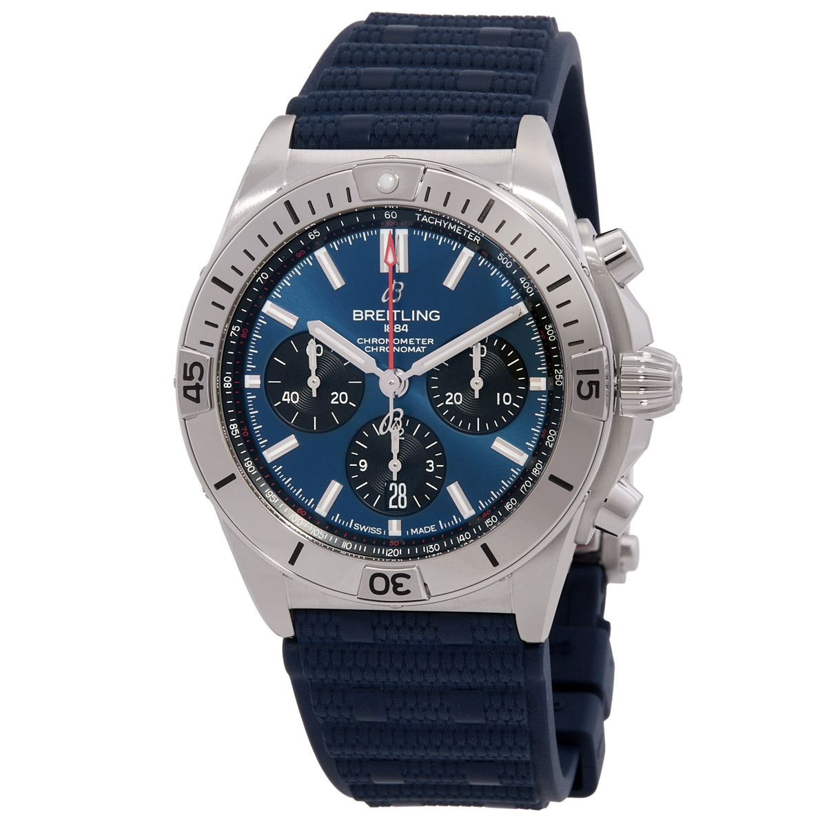 Chronomat B01 42 Chronograph Automatic Blue Dial Men's Watch