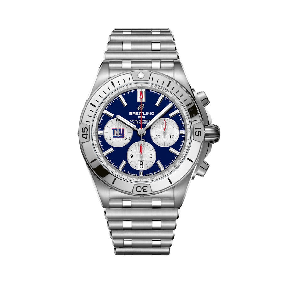 Chronomat B01 Chronograph Automatic Chronometer Blue Dial Men's Watch