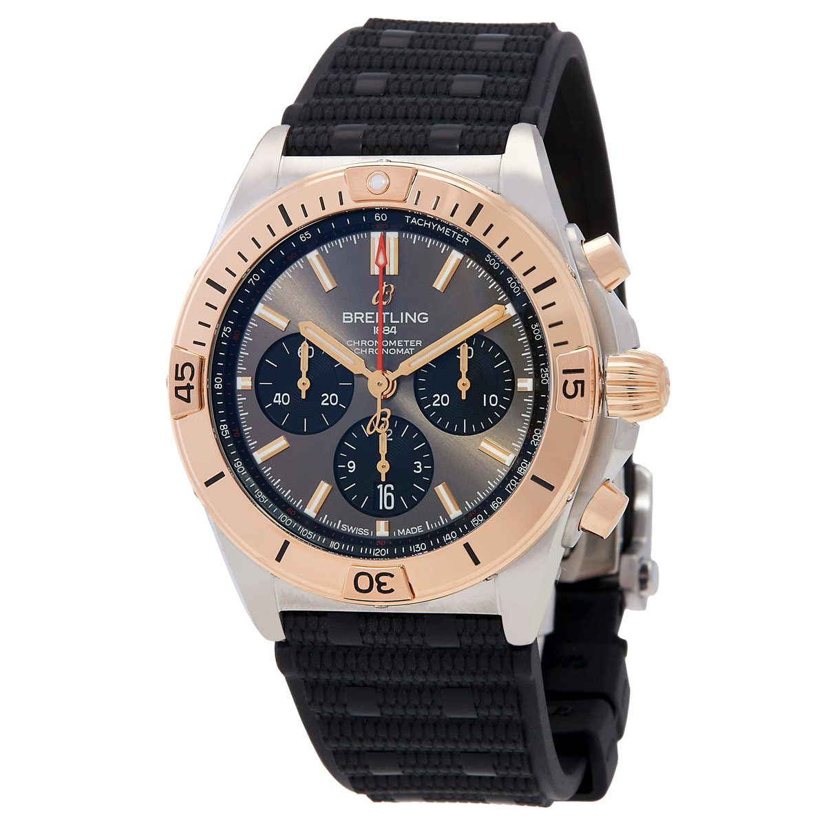 Chronomat B01 Chronograph Automatic Grey Dial Men's Watch