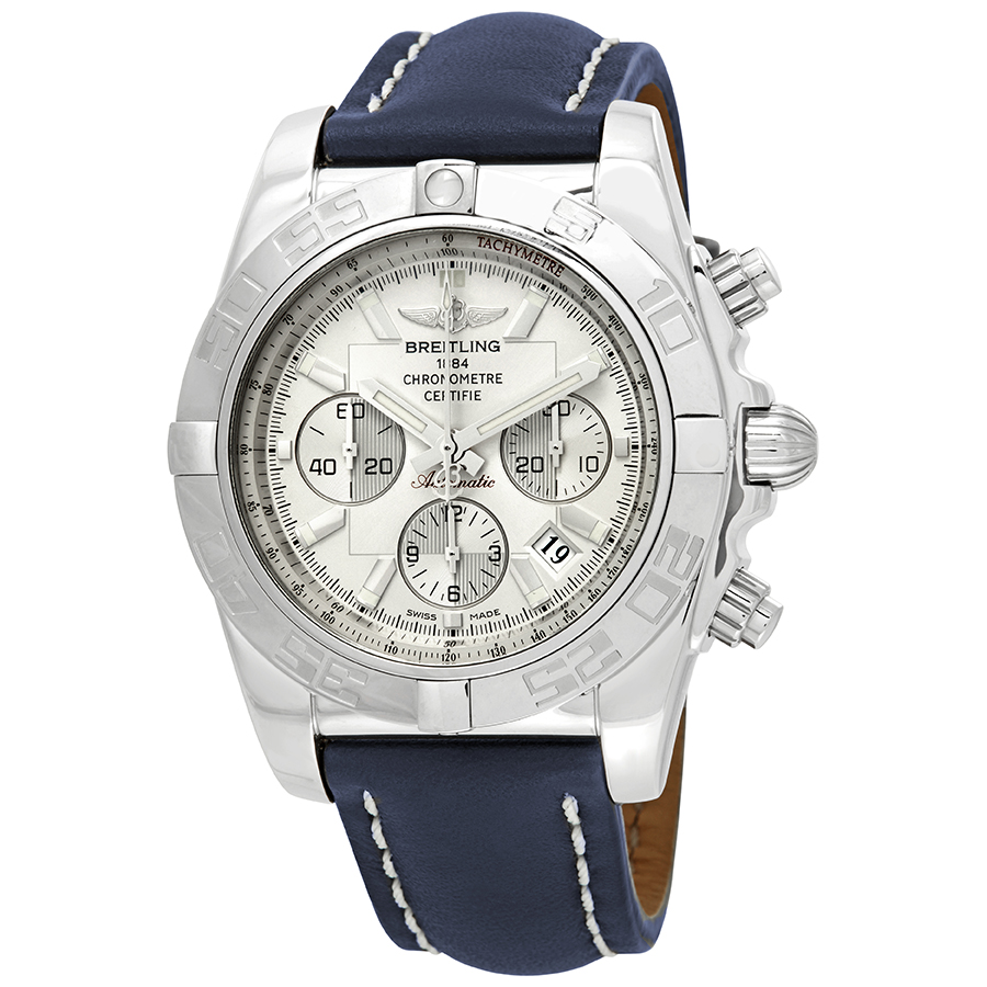 Breitling Chronomat Chronograph Automatic Silver Dial Men's Watch AB011012/G684-105X A20BA.1