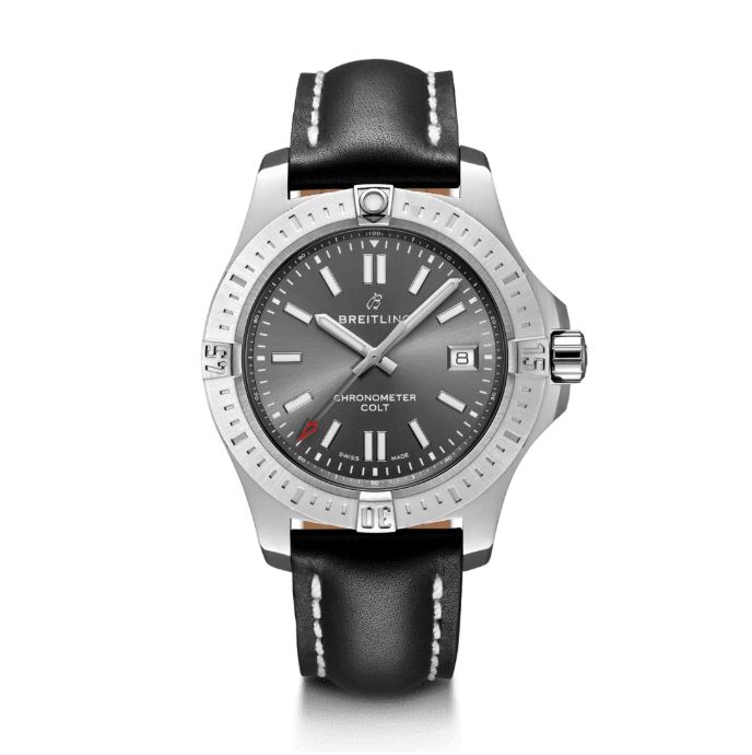 Breitling Chronomat Colt Automatic Tempest Gray Dial Men's Watch A17313101F1X4
