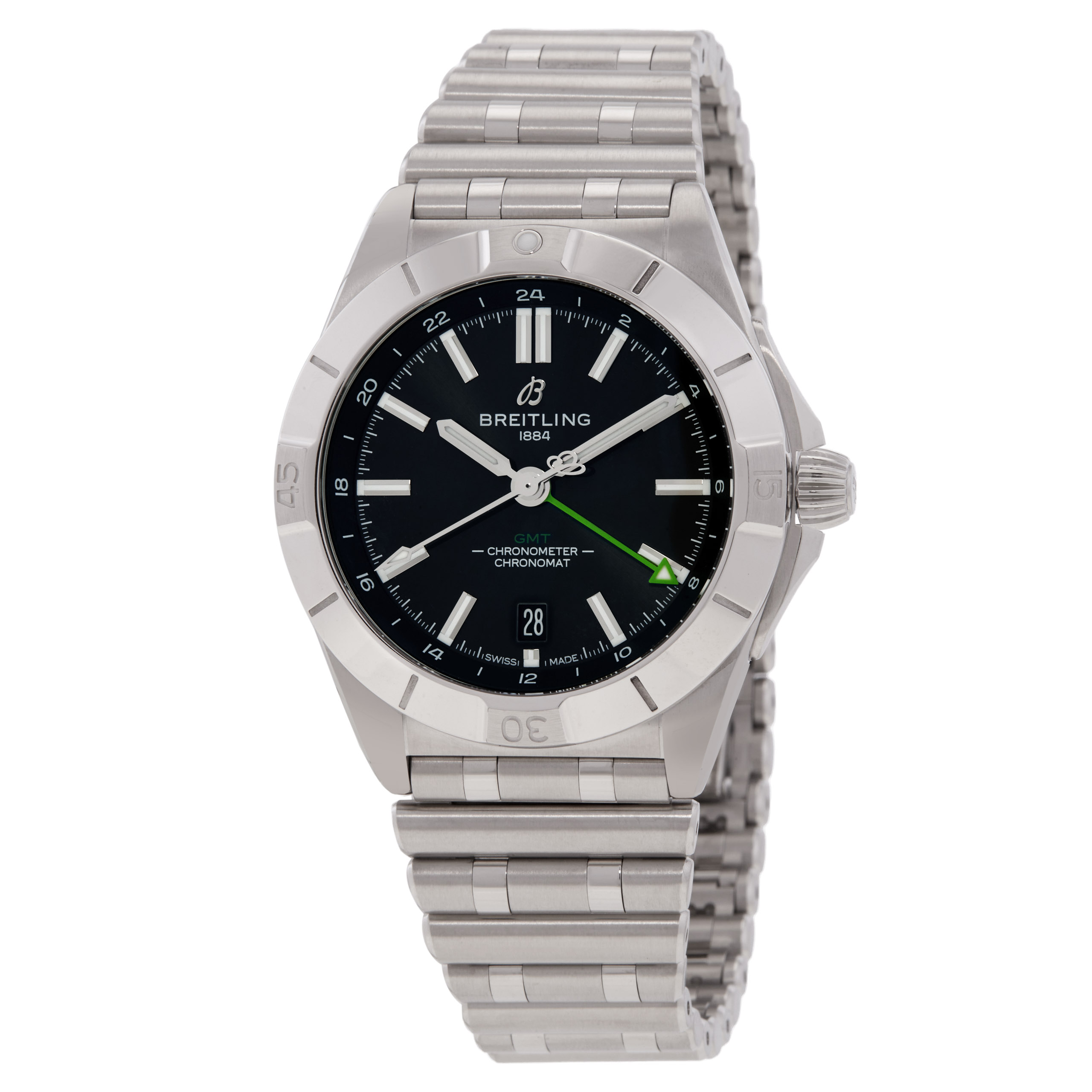 Breitling Chronomat GMT Automatic Green Dial Unisex Watch P323981A1L1A1