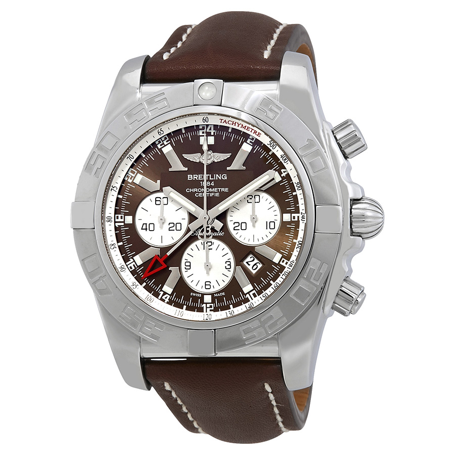 Breitling Chronomat GMT Chronograph Automatic Brown Dial Men's Watch AB041012/Q586-757P
