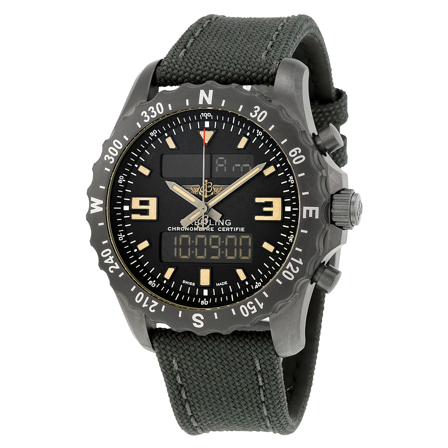 Breitling Chronospace Military Black Dial Men's Watch M7836622-BD39GCVT