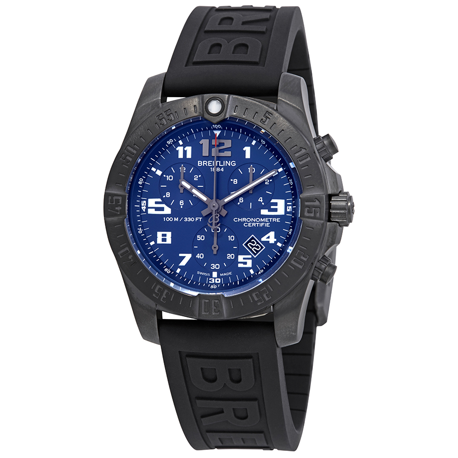 Breitling Chronospace Night Mission Chronograph Blue Dial Men's Watch V7333010/C939BKPD3