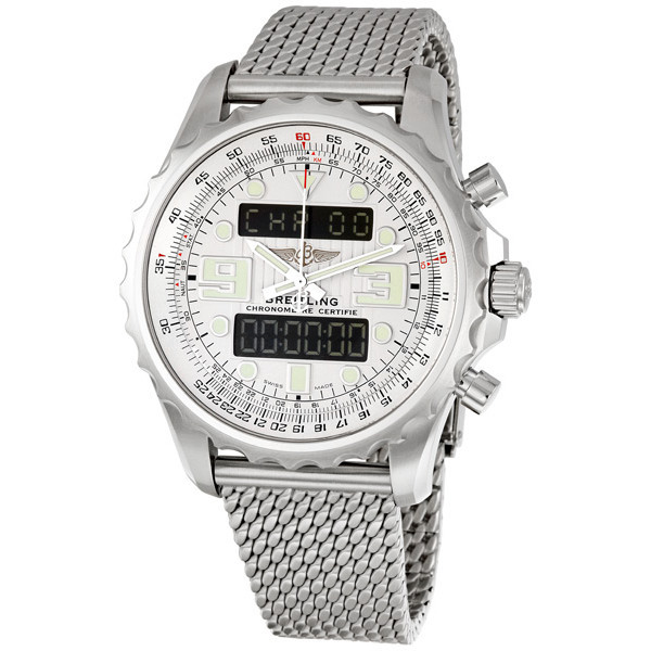 Breitling Chronospace Stainless Steel Men's Watch A7836534-G705SS