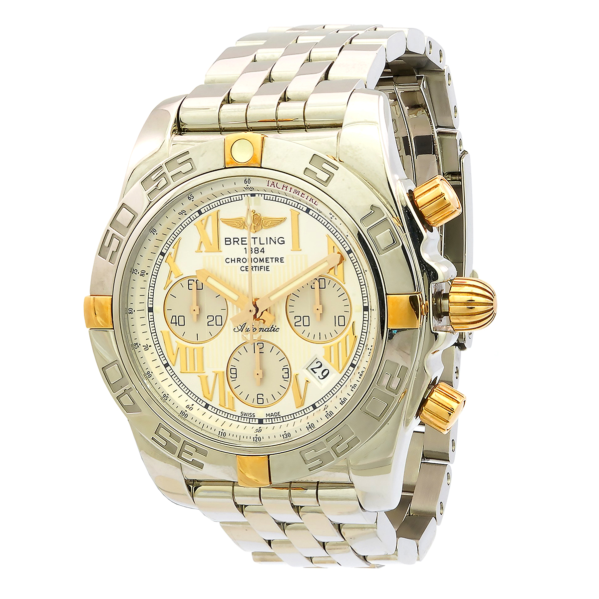 Chroomat 44 Automatic Silver Dial Men's Watch