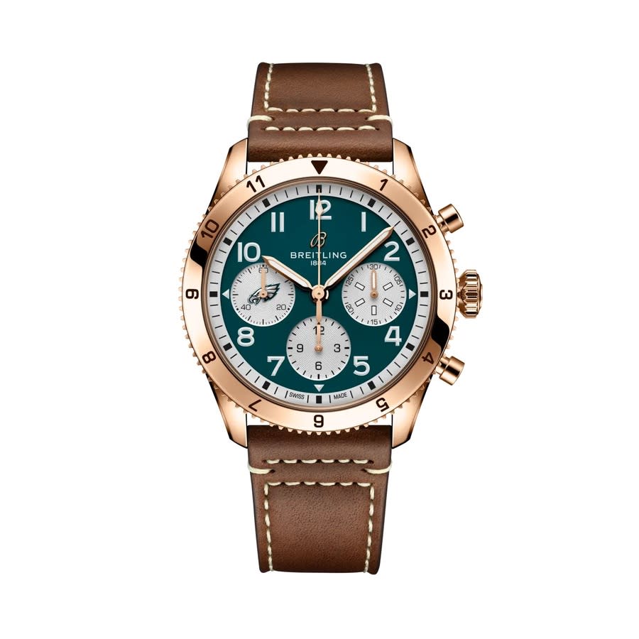 Classic Avi Chronograph Automatic Green Dial Men's Watch