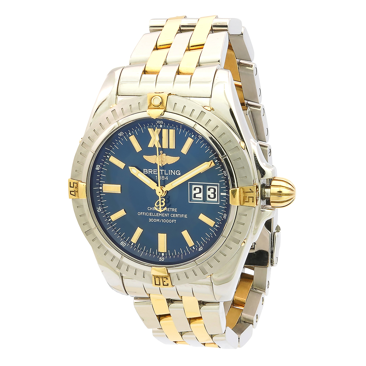 Breitling Cockpit Automatic Blue Dial Men's Watch B4935011/C672.361D