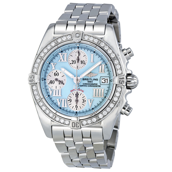 Breitling Cockpit Chronograph Automatic Diamond Men's Watch A1335853-L510SS