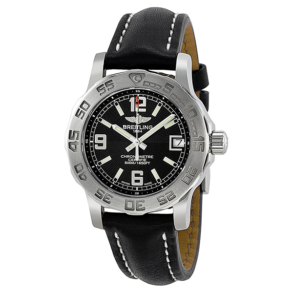Breitling Colt 33 Black Dial Ladies Watch A7738711-BB51