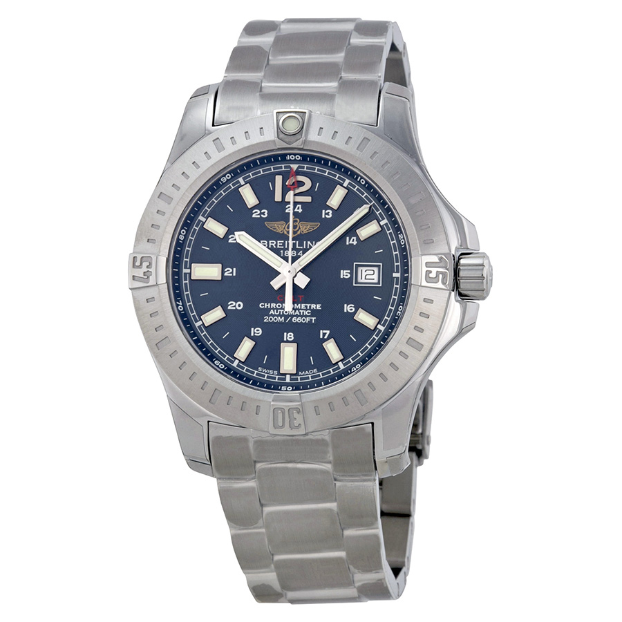 Breitling Colt Automatic Marine Blue Dial Men's Watch A1738811-C906SS