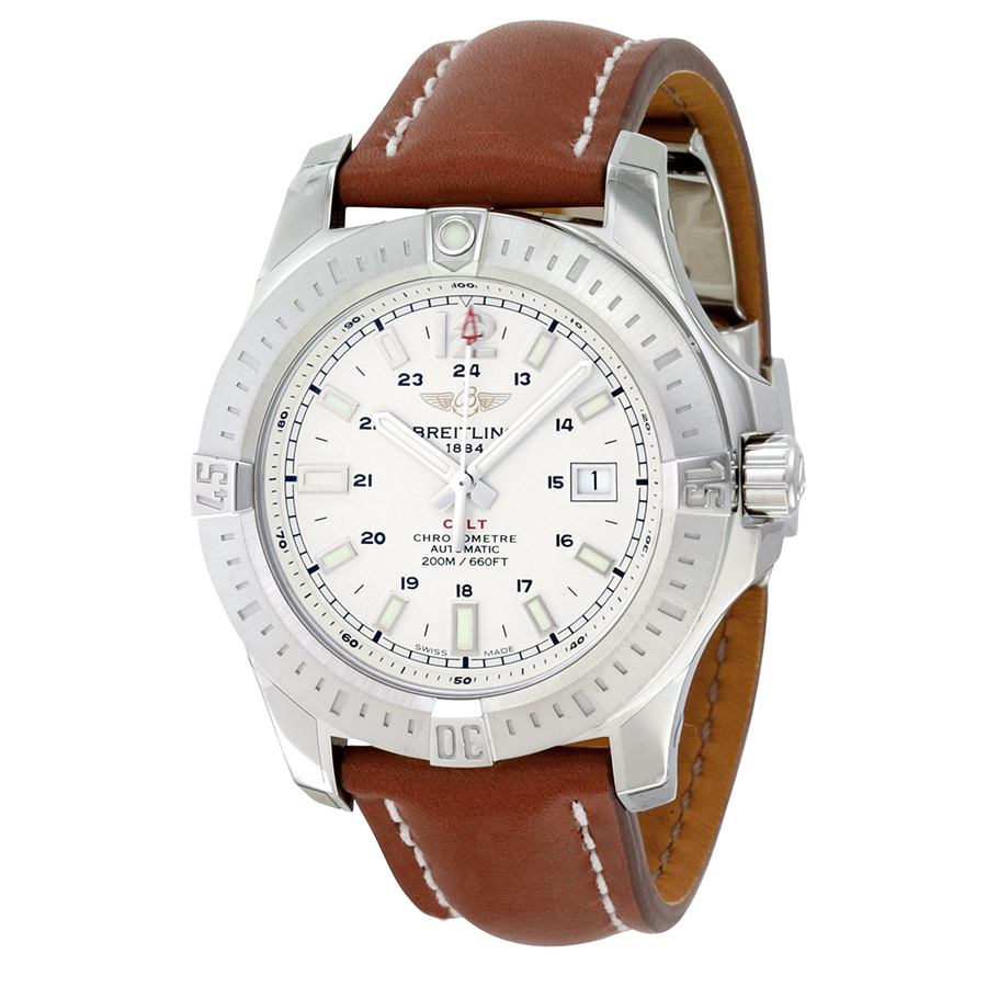 Breitling Colt Automatic Silver Dial Men's Watch A1738811-G791BRLD