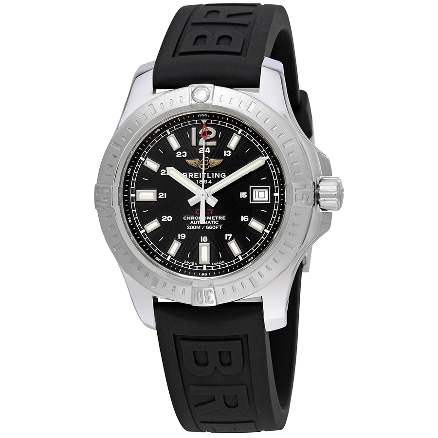 Breitling Colt Automatic Volcano Black Dial Men's Watch A1731311/BE90/150S