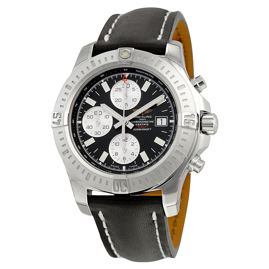 Breitling Colt Chronograph Automatic Black Dial Men's Watch A1338811-BD83BKLD