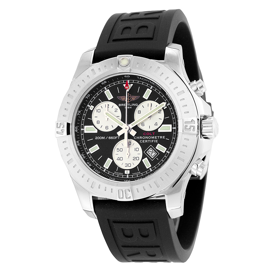 Breitling Colt Chronograph Black Dial Men's Watch A7338811-BD43BKPT3