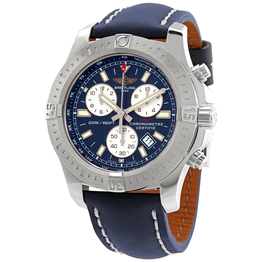 Breitling Colt Chronograph Quartz Blue Dial Men's Watch A73388111C1X1