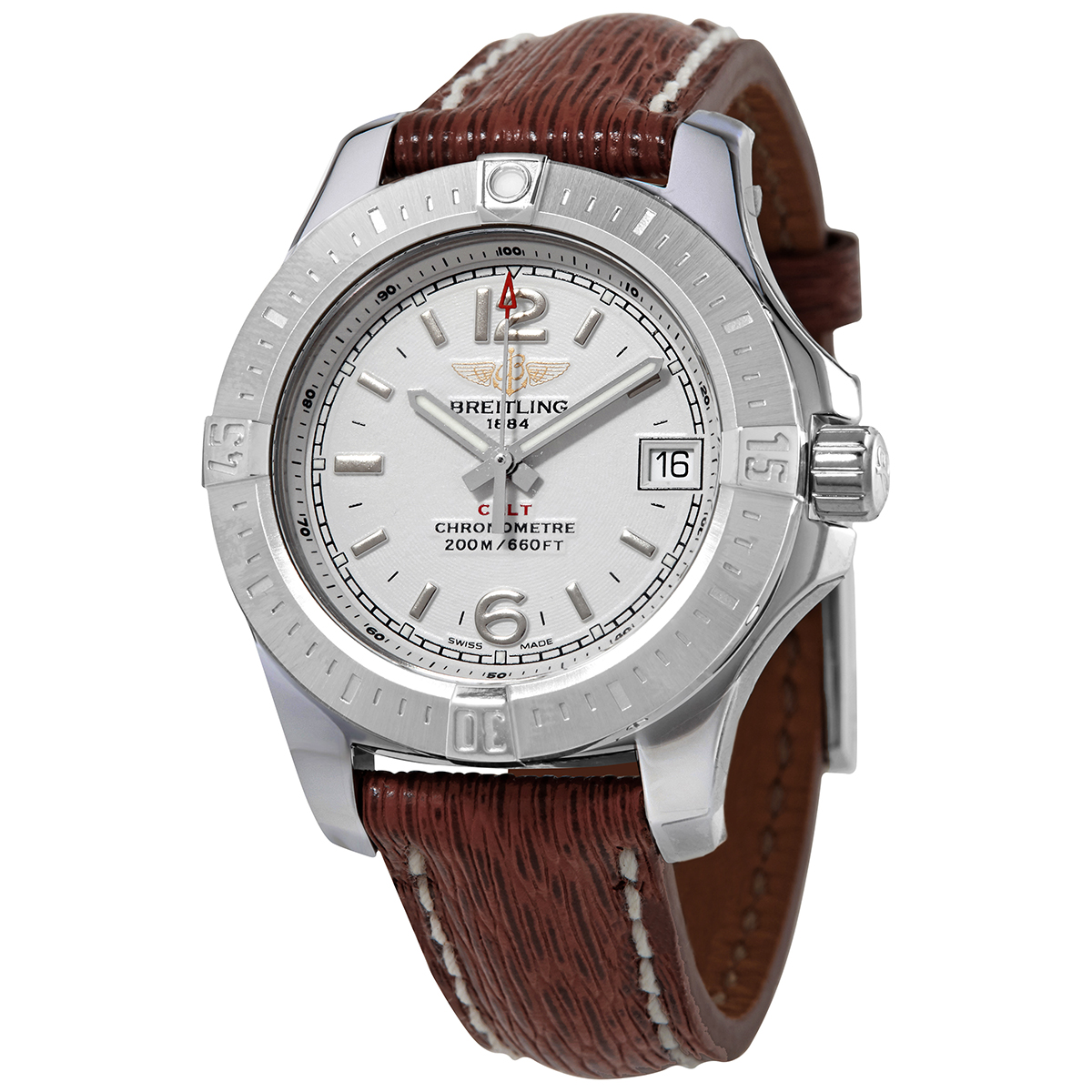 Breitling Colt Lady Quartz Silver Dial Ladies Watch A77388111G1X1