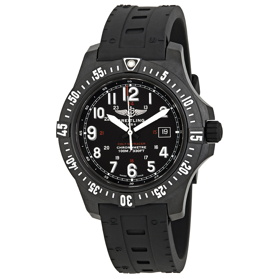 Breitling Colt Skyracer Chronometer Black Dial Men's Watch X74320E4/BF87BKRT