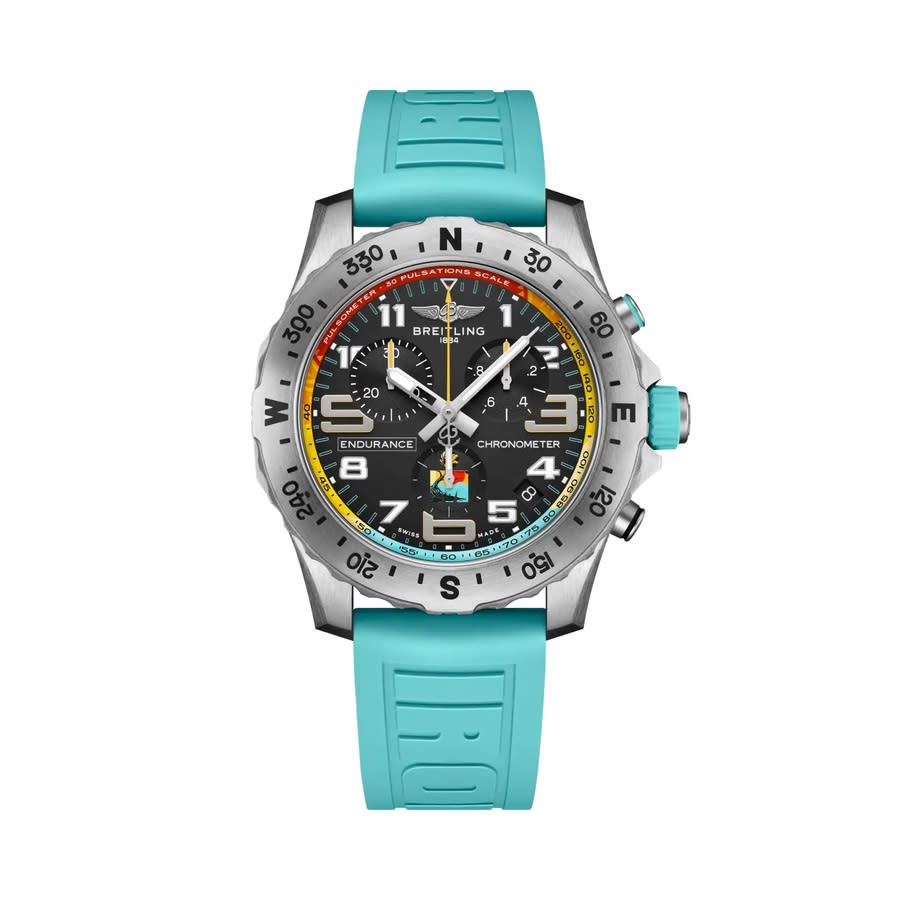Breitling Endurance Pro Chronograph Quartz Chronometer Black Dial Men's Watch E823108A1B1S1