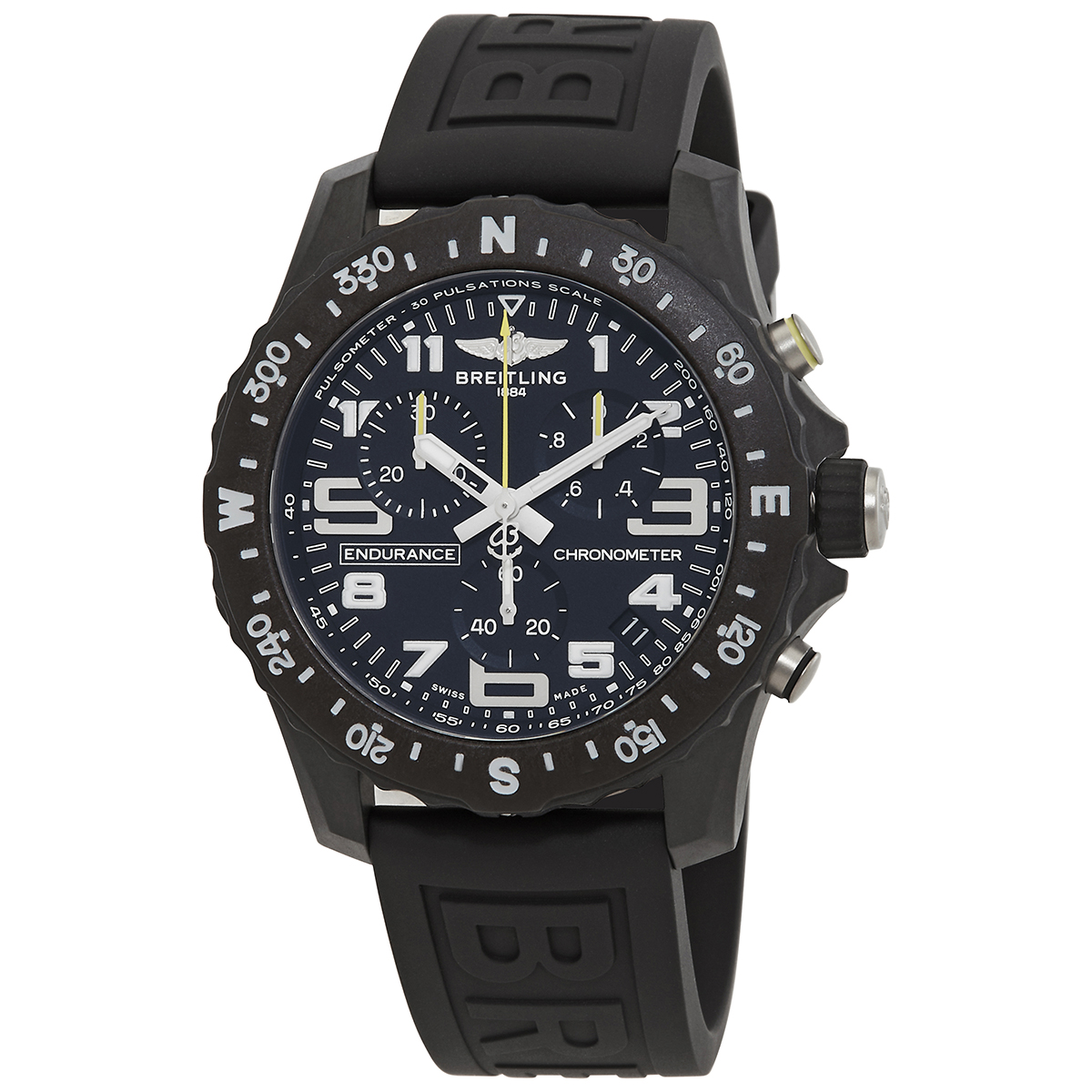 Breitling Endurance Pro Chronograph Quartz Chronometer Black Dial Men's Watch X82310E51B1S1