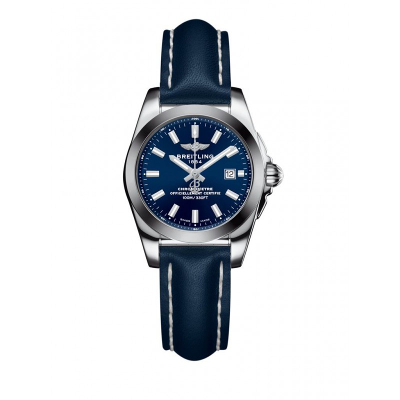 Breitling Galactic 29 Sleek Quartz Blue Dial Ladies Watch W72348121C1X1