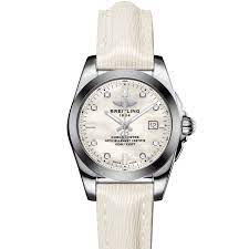 Breitling Galactic 29 Sleek Quartz Diamond Ladies Watch W72348121A2X1