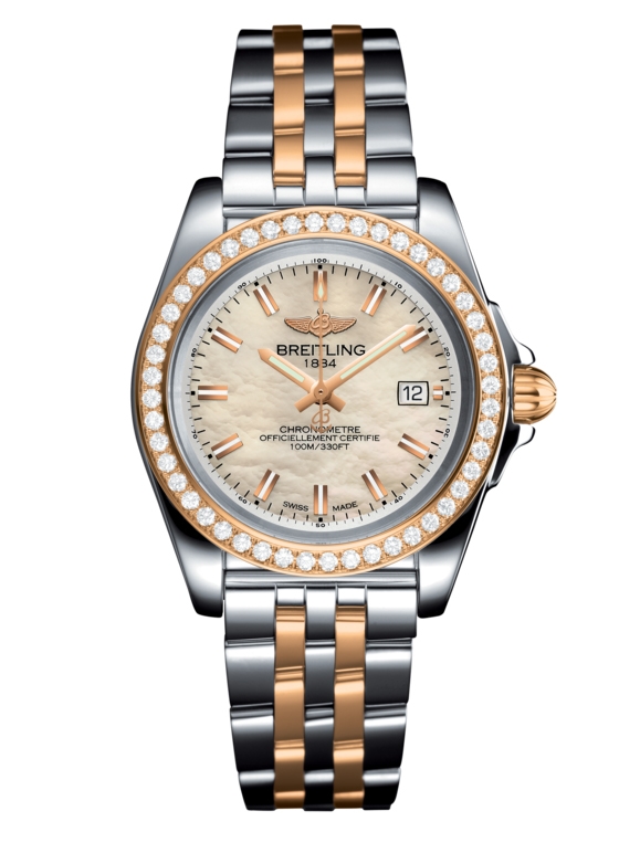 Breitling Galactic 32 Quartz Diamond Watch C71330531A1C1