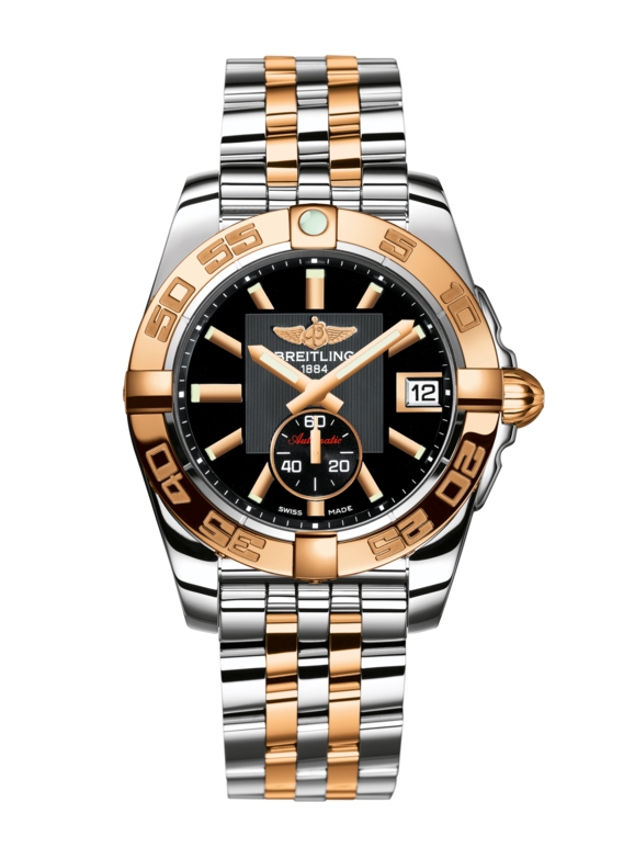 Breitling Galactic 36 Automatic Black Dial Watch C37330121B1C1